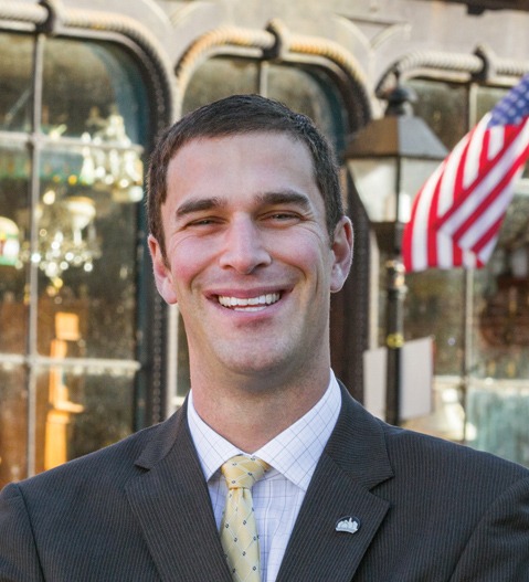 Craig Garofalo posing for photo in Hallowell