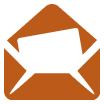 Paper in envelope icon