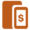 Mobile money icon