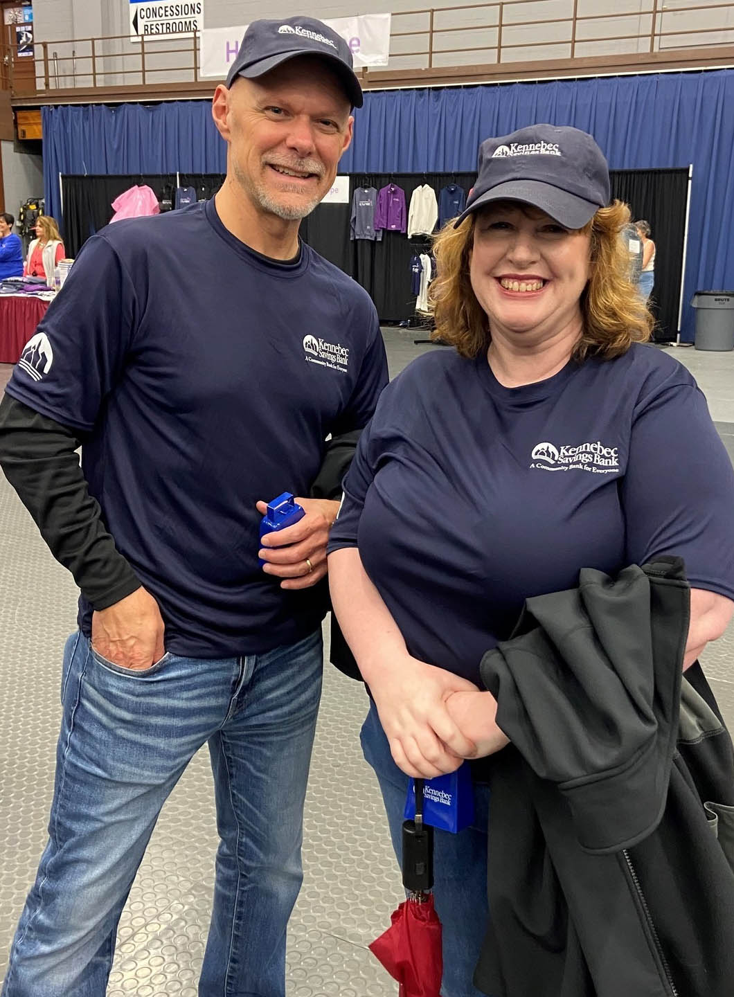 KSB's Jeff and Staci at 2023 MaineGeneral Day of Hope