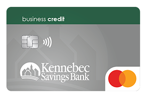 Silver and Green KSB Business Credit Card