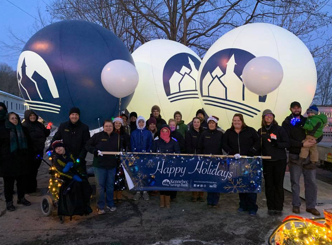 KSB Team Members participate in the Gardiner Parade of Lights